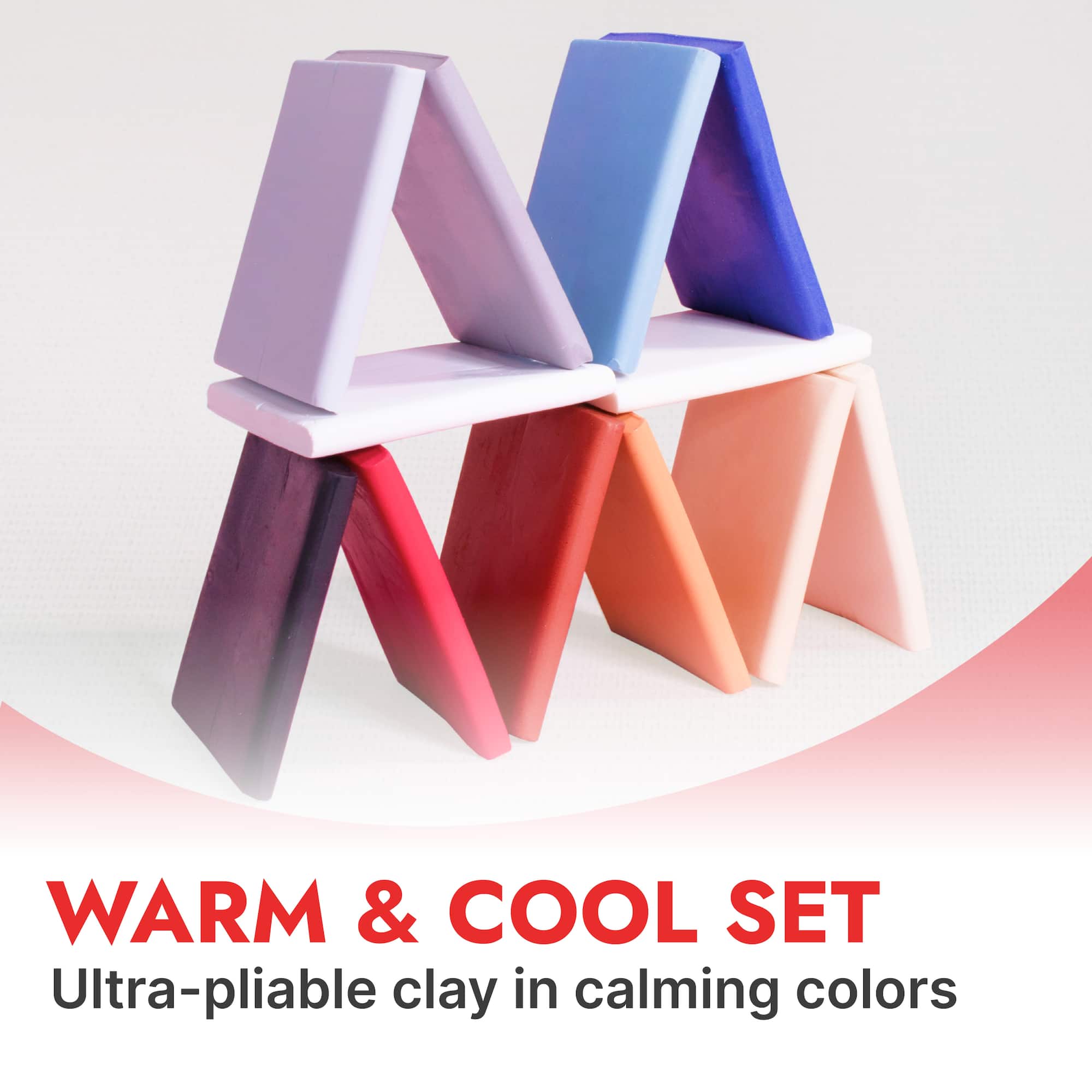 DAS® Warm & Cold Smart Polymer Clay Set